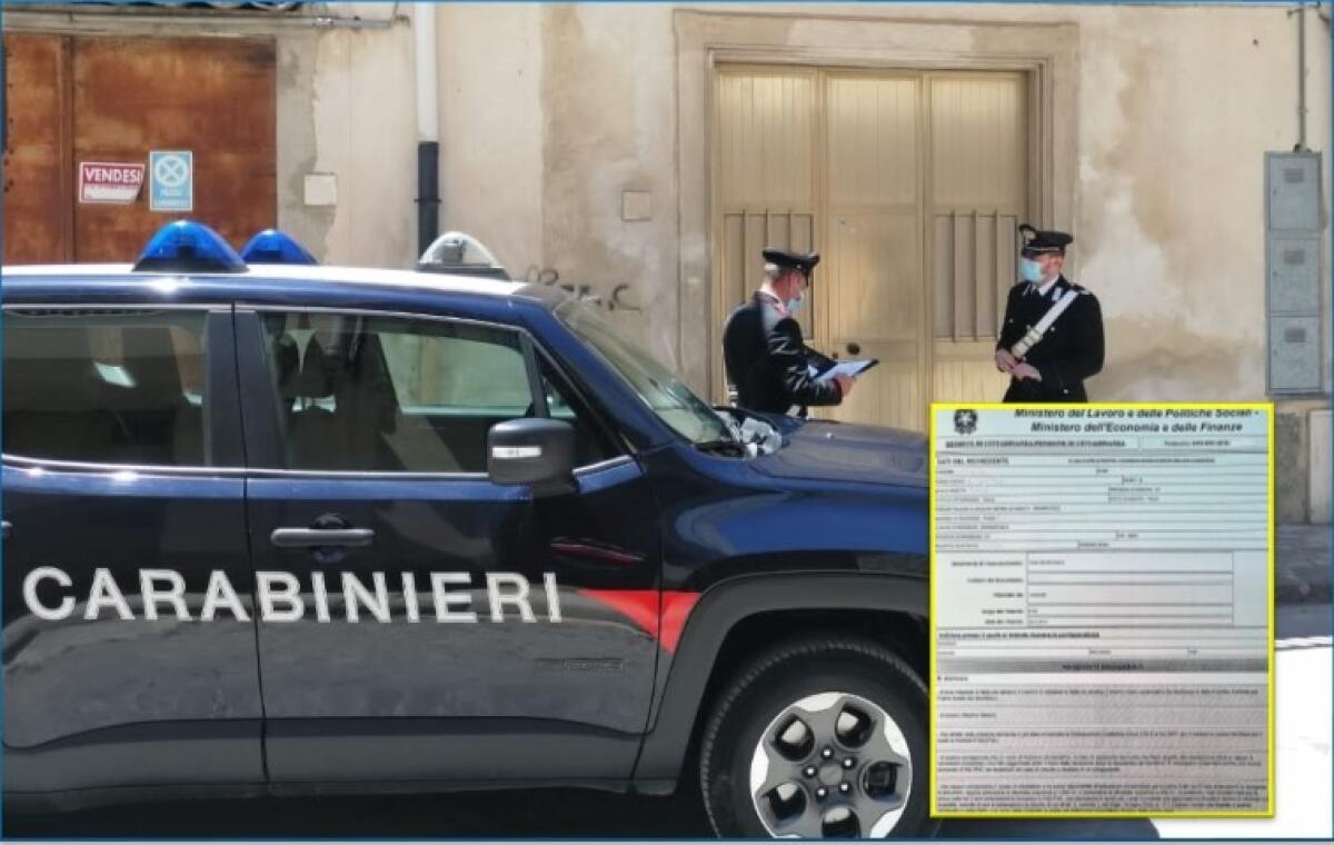 Grammichele: sette furbetti del reddito di cittadinanza scovati e denunciati dai Carabinieri - 