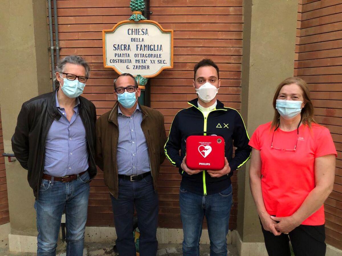 Caltagirone: un defibrillatore semiautomatico donato alla parrocchia Sacra Famiglia - 