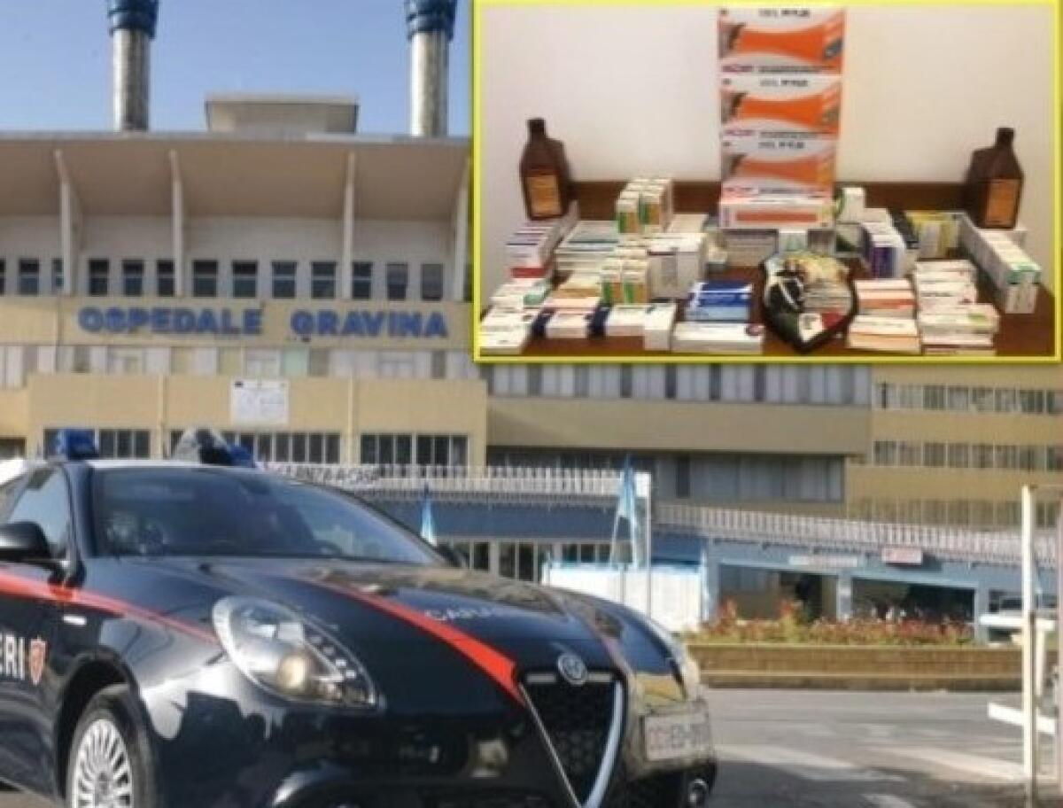 Caltagirone: farmaci antidepressivi rubati all'ospedale "Gravina" per rivenderli al mercato nero - 