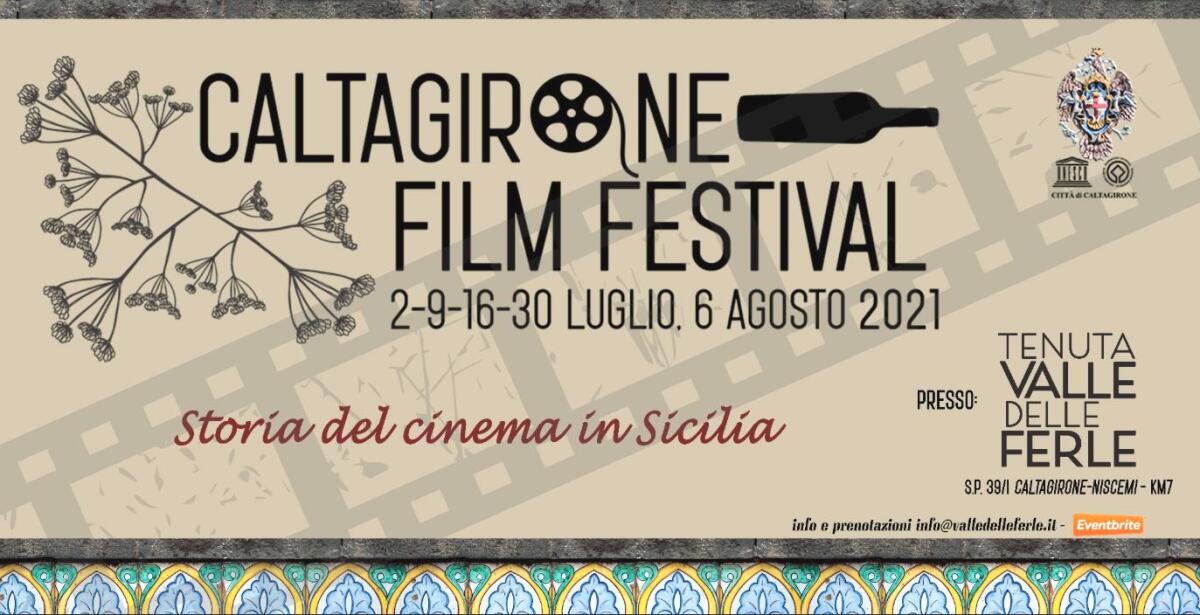 “Caltagirone Film Festival 2021 – Storia del cinema in Sicilia”. Giovedì la presentazione - 