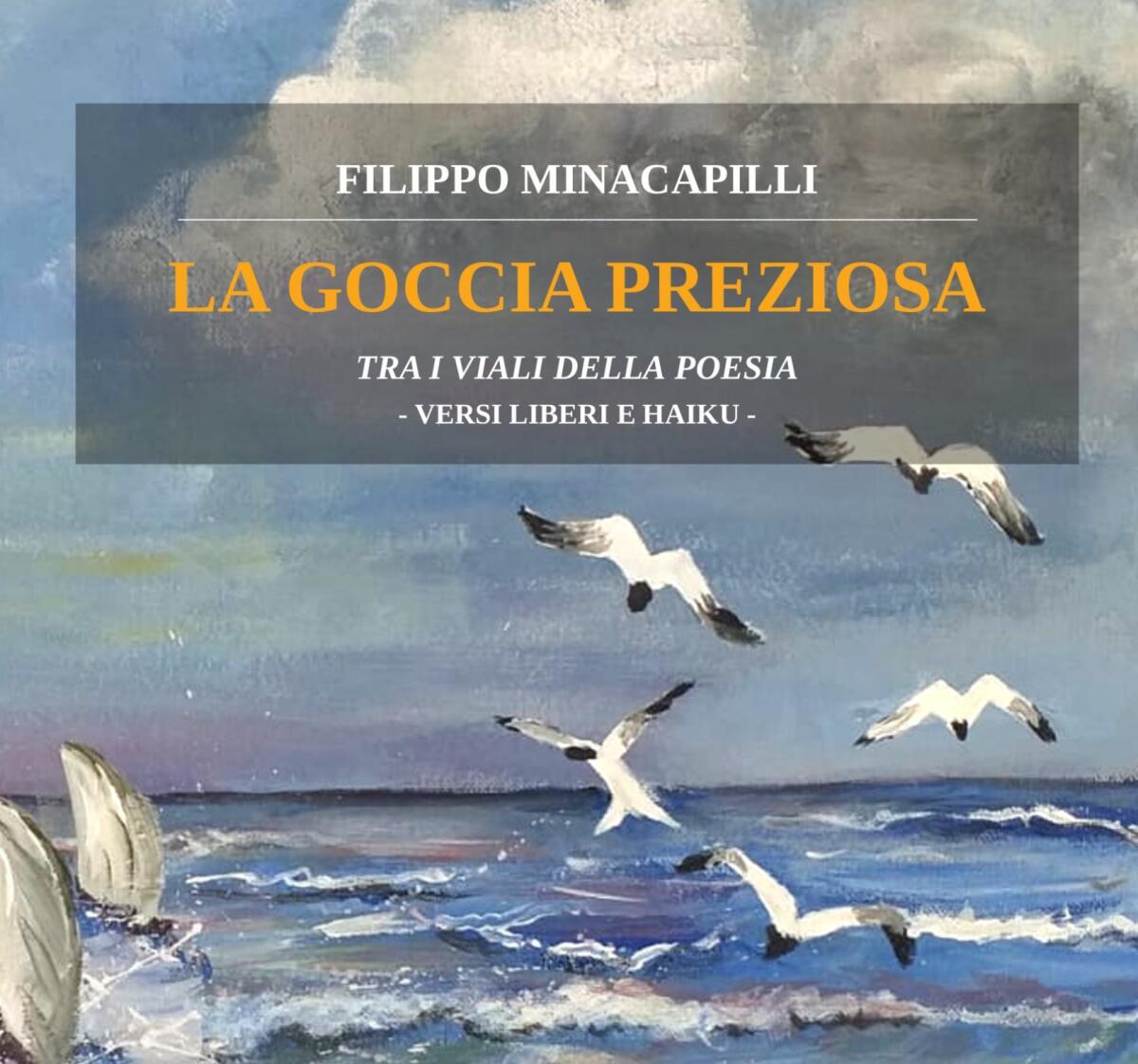 Caltagirone: lavoro poetico di Filippo Minacapilli, "La goccia preziosa. Tra i viali della poesia" - 