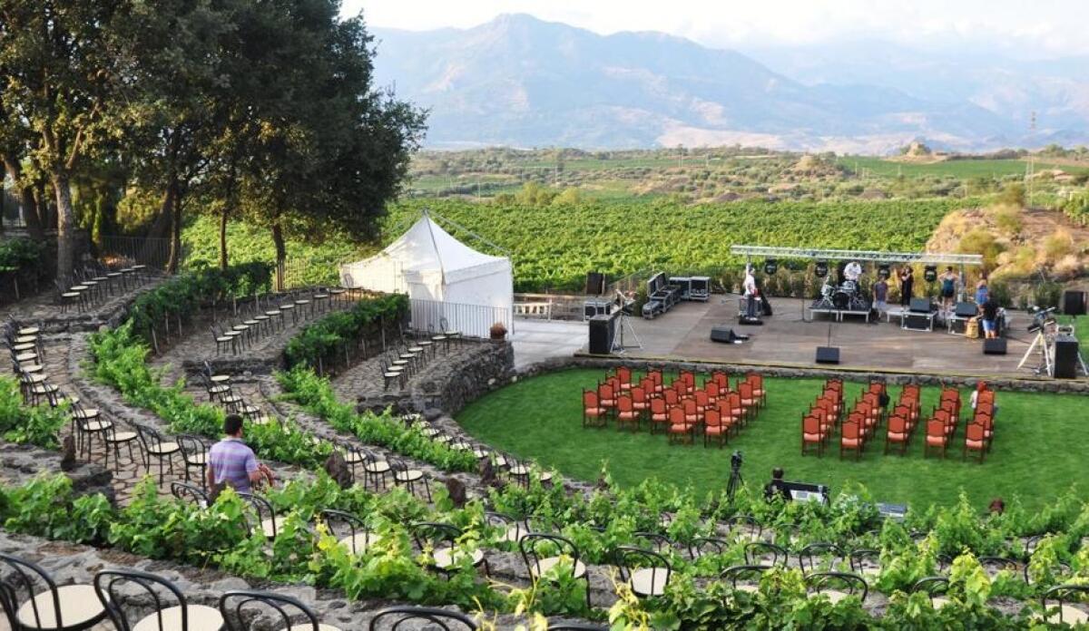 Eventi live con “Un Calice di Musica” nelle Cantine Patria a Solicchiata - 