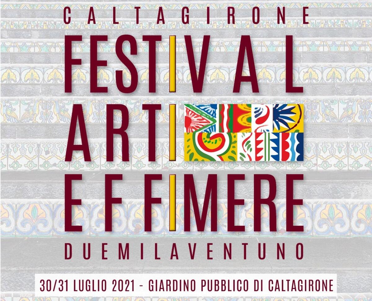 Caltagirone: alla Villa comunale il “Festival delle arti effimere” - 