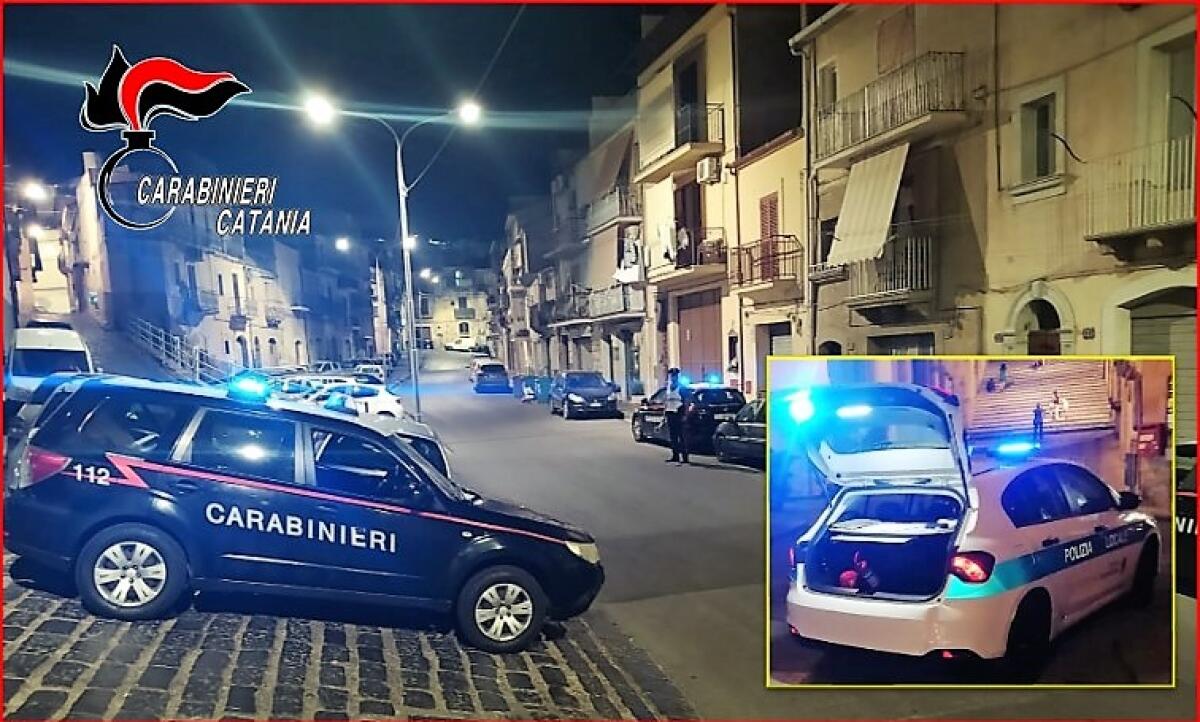 Caltagirone: controlli stradali e varie perquisizioni. Arrestato un 28enne per furto di energia elettrica - 