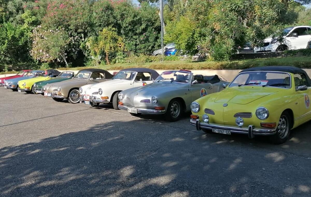 Caltagirone: il raduno internazionale “Karmann Ghia” alla Villa comunale - 