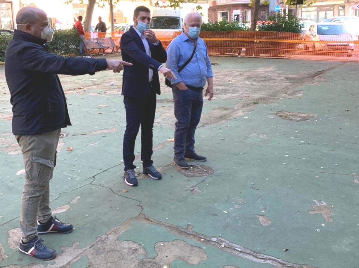 Caltagirone: lavori per il parco giochi di via Dante Alighieri e nel quartiere Musicisti - 