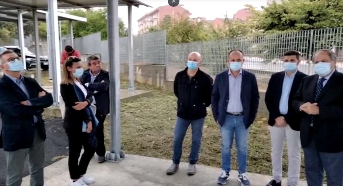 Caltagirone: inaugurato il  Centro comunale di raccolta dei rifiuti tra le vie Duca di Camastra e Monsignor Mario Sturzo - 