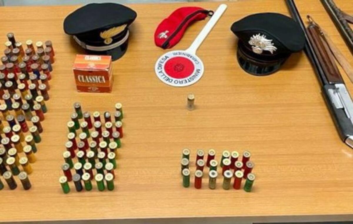 Grammichele: omessa custodia di armi e detenzione abusiva di munizioni, denunciata una donna di 62 anni - 