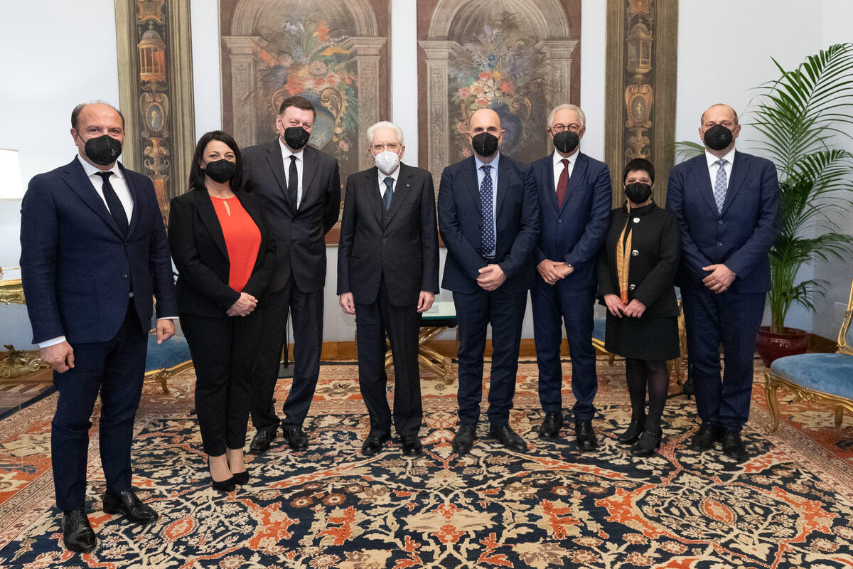 Delegazione Unione Nazionale delle Pro Loco d’Italia ricevuta dal Presidente della Repubblica, Sergio Mattarella - 