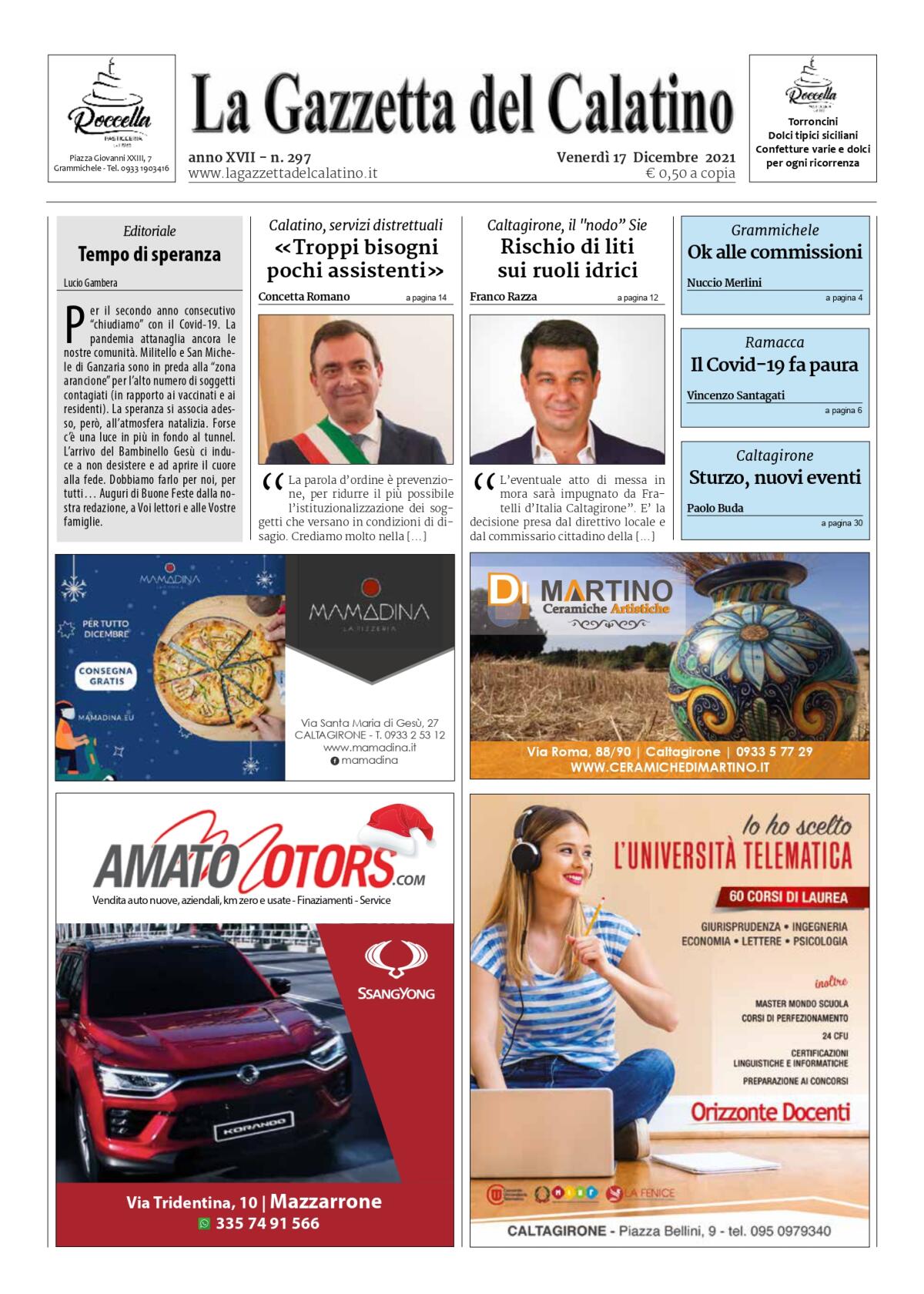 La Gazzetta del Calatino n° 297 - 