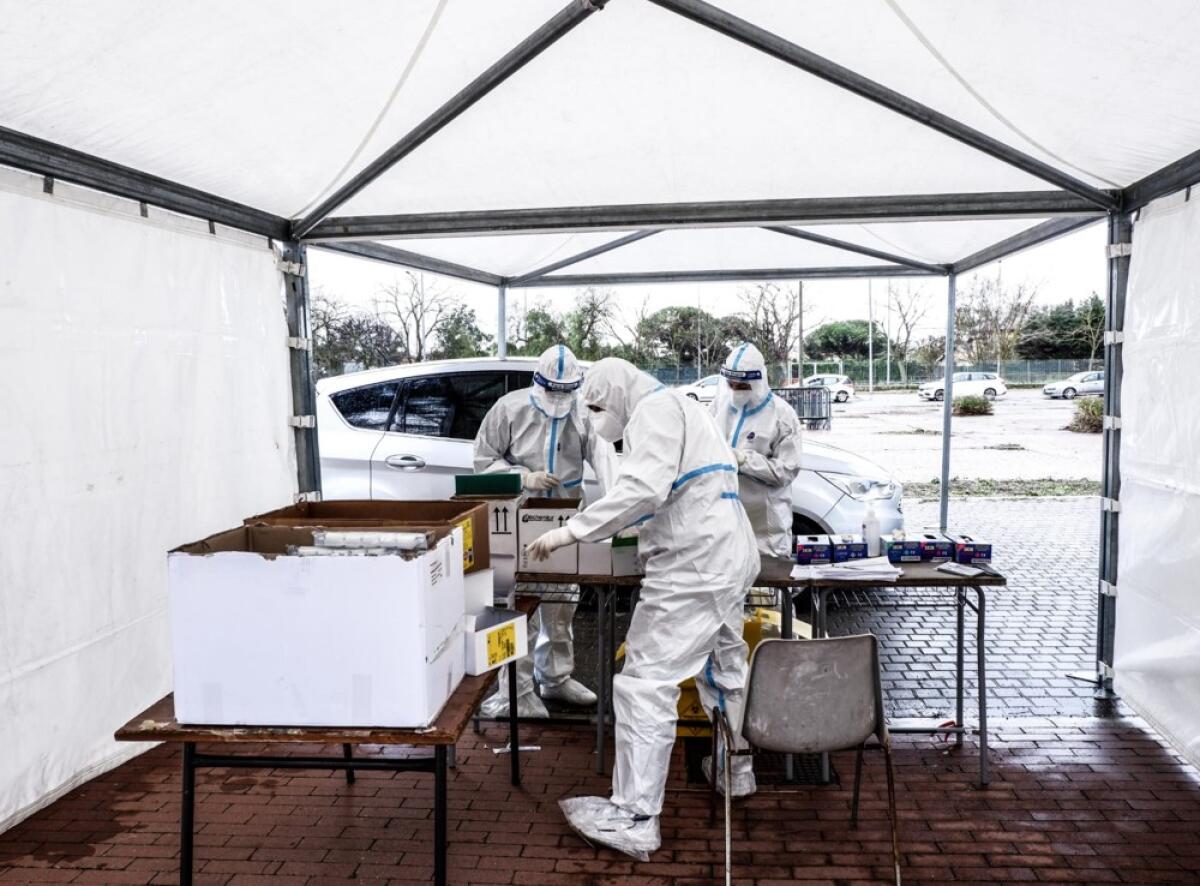 Caltagirone: tamponi Covid, riapre l’area di protezione civile di via Cristoforo Colombo - 