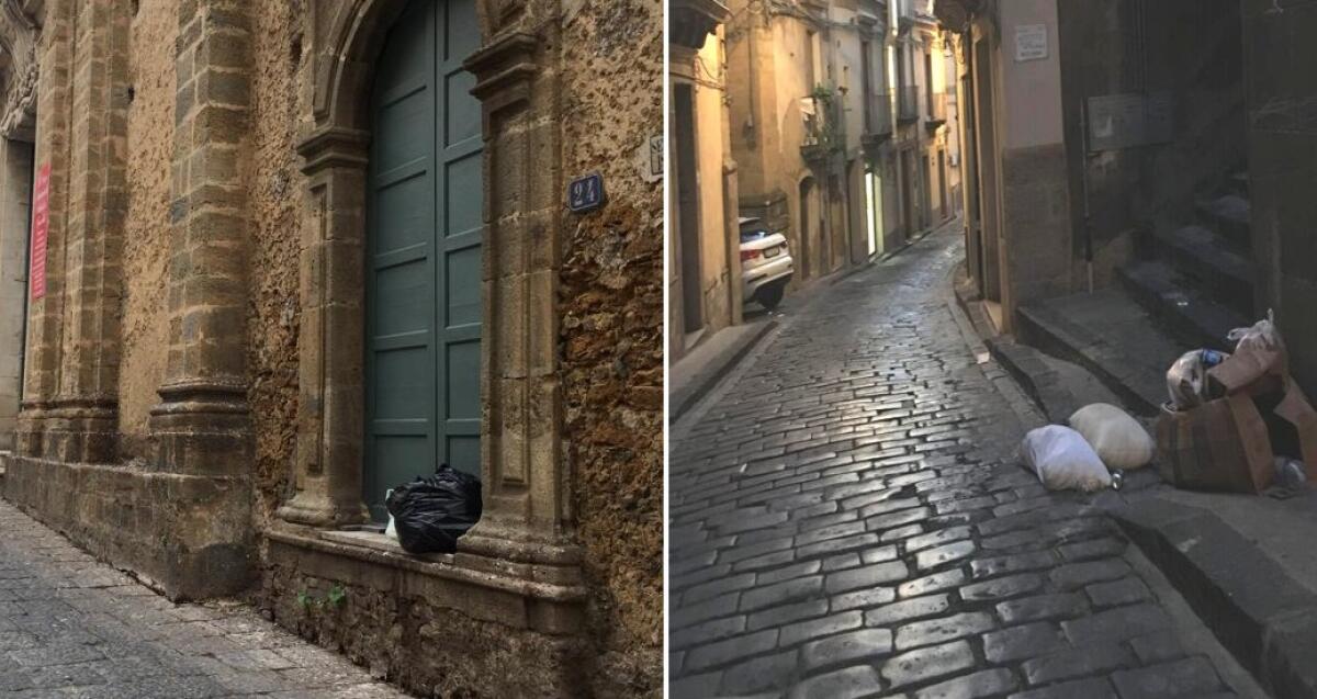 Caltagirone: il sacchetto "killer" colpisce ancora nel centro storico - 