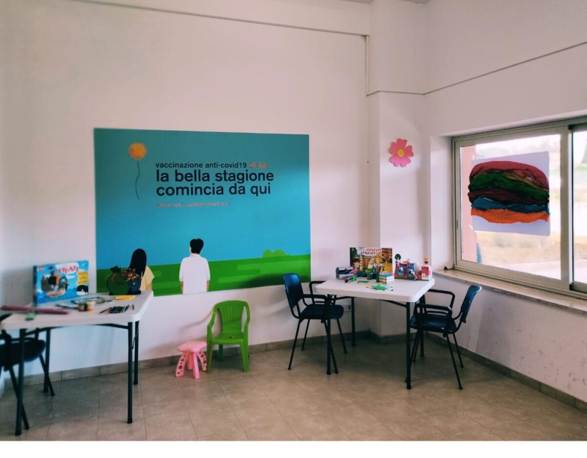 Caltagirone: all'hub “Don Pino Puglisi” anche i vaccini Covid per i bambini 5-11 anni - 
