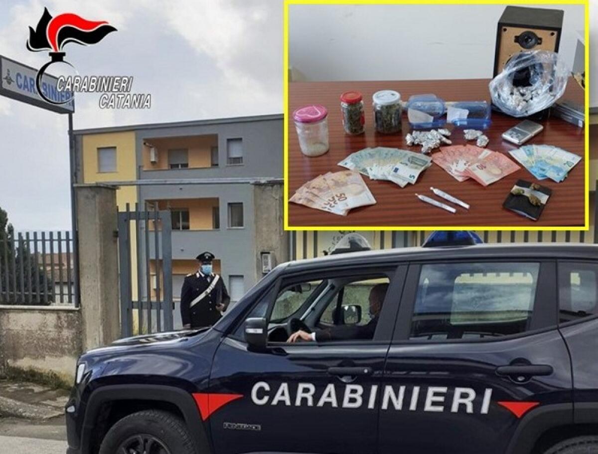Vizzini: i Carabinieri arrestano un 47enne per detenzione di sostanze stupefacenti ai fini di spaccio - 