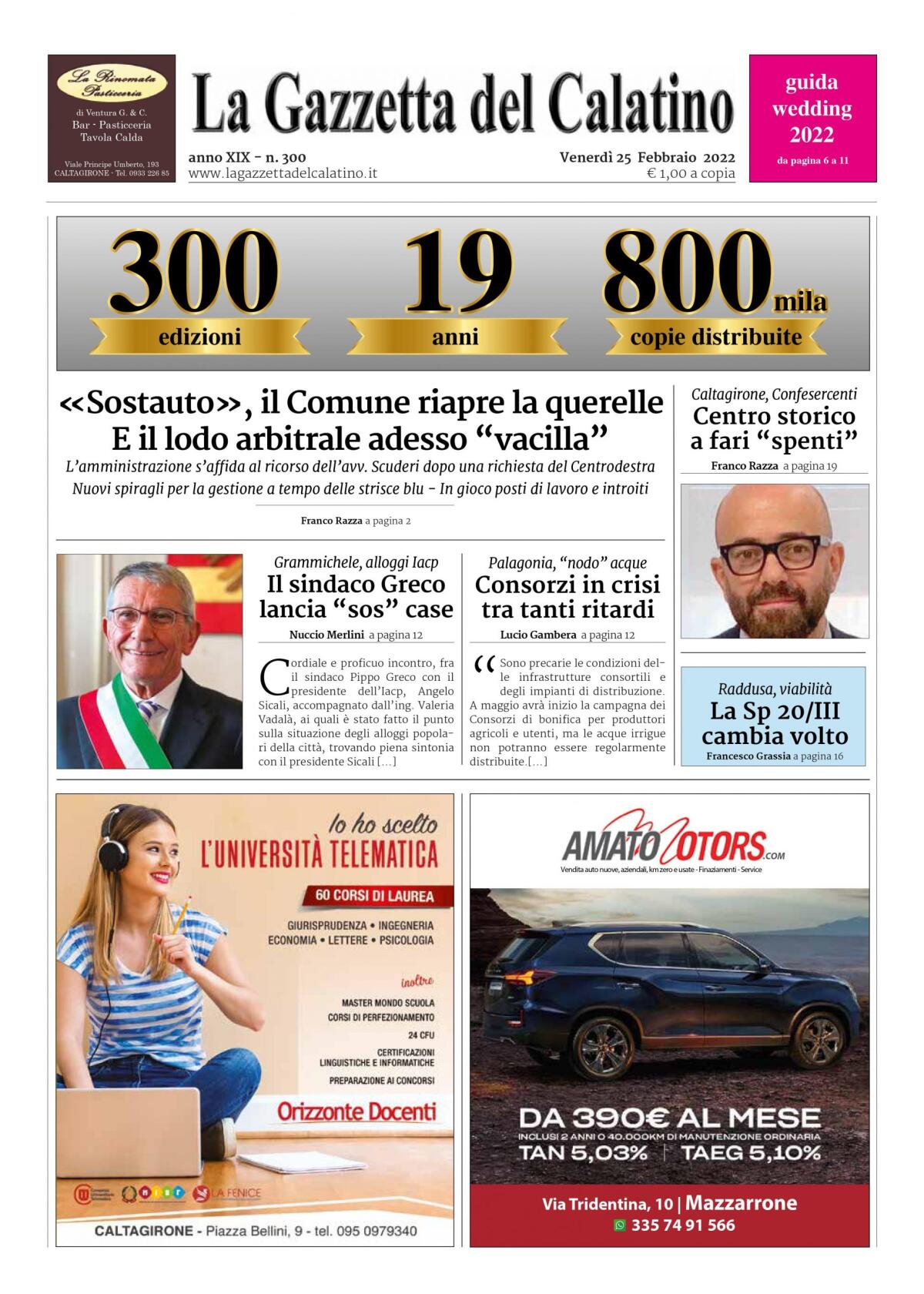 La Gazzetta del Calatino n° 300 - 
