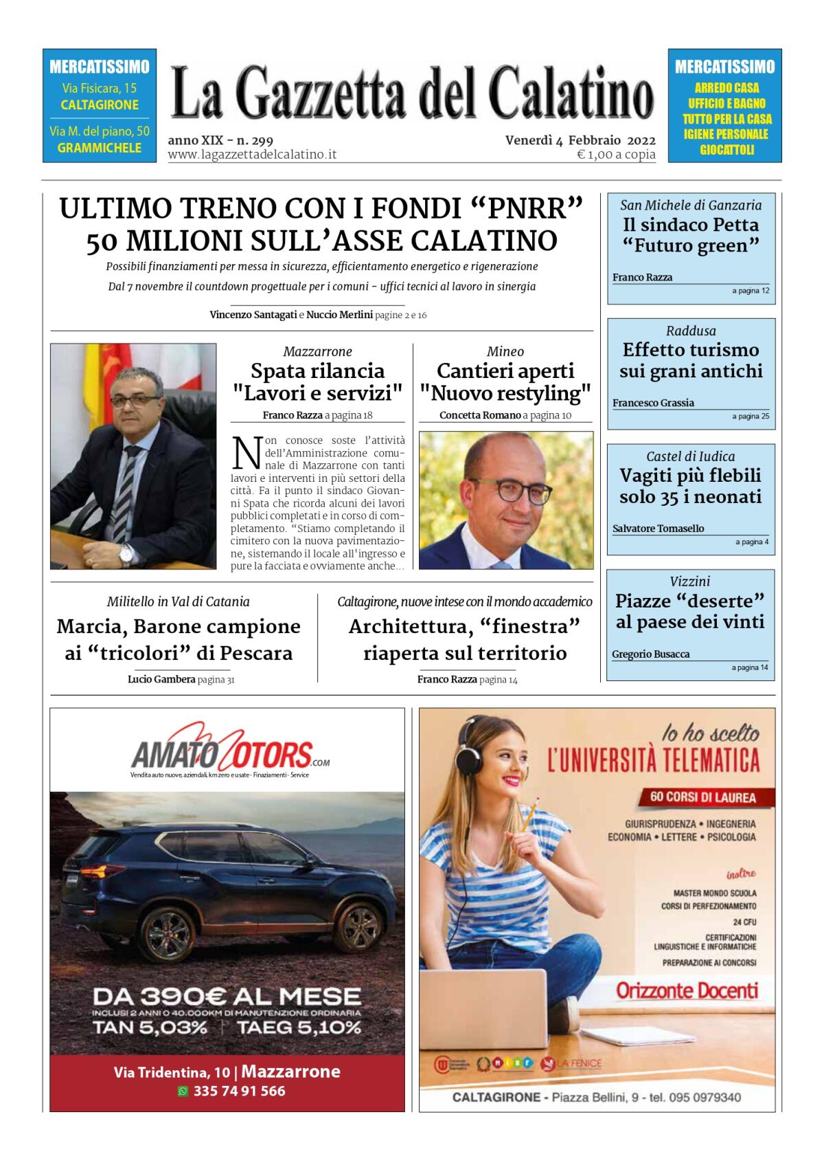 La Gazzetta del Calatino n° 299 - 