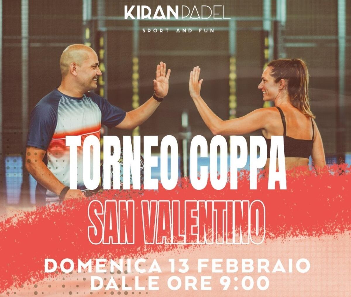 Padel: domenica 13 febbraio la “Coppa San Valentino” al Kiran Club di Caltagirone - 