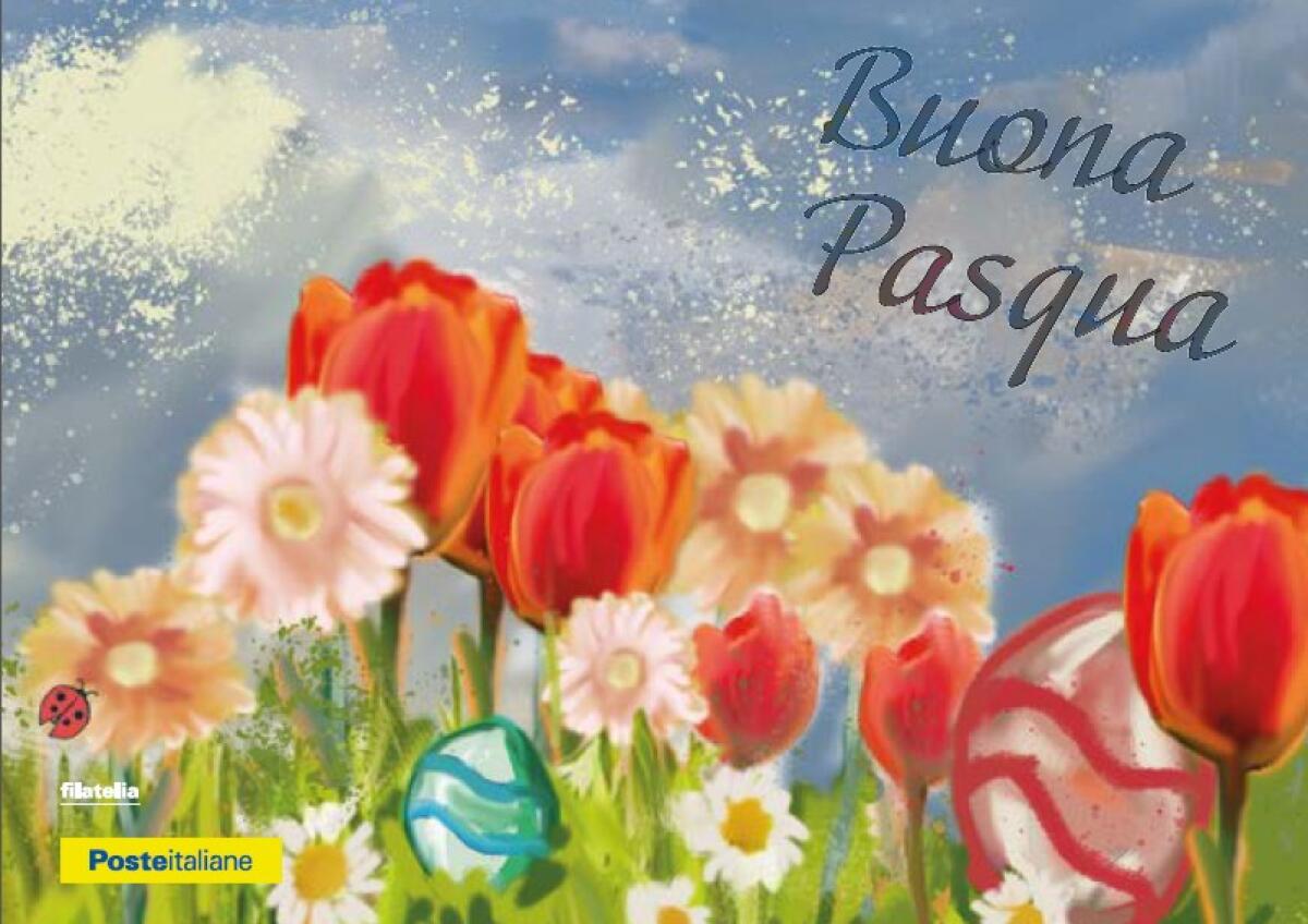 Caltagirone: negli uffici postale la cartolina dedicata alla Pasqua 2022 - 