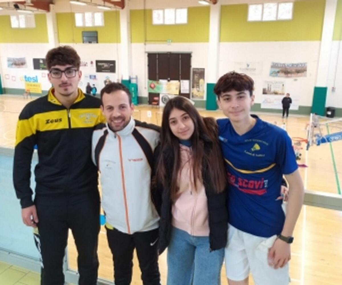 Badminton: grandi successi per l’Asd badminton Castel di Iudica al 7° Grand Prix Magna Grecia ad Agropoli - 