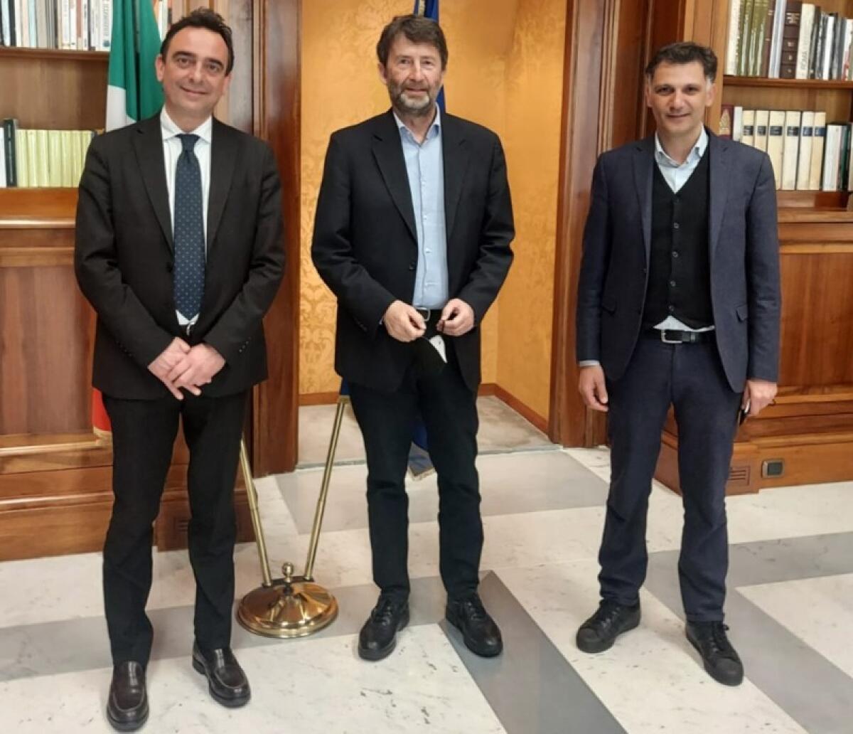 Il sindaco di Caltagirone incontra a Roma il ministro della Cultura Dario Franceschini - 