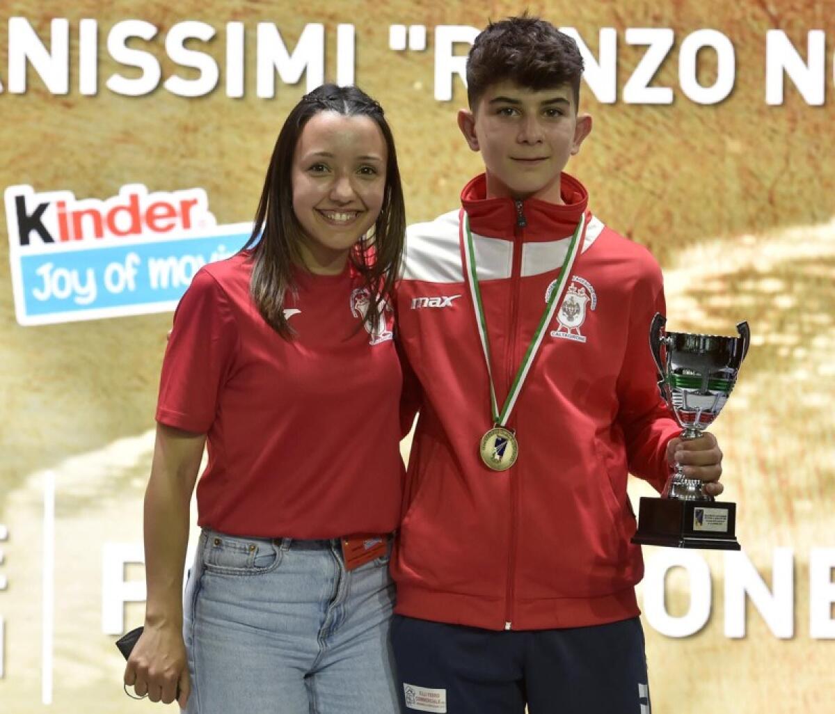 Scherma: Giacomo Di Stefano dell'Accademia d'armi Agesilao Greco di Caltagirone, tra i migliori atleti nazionali - 