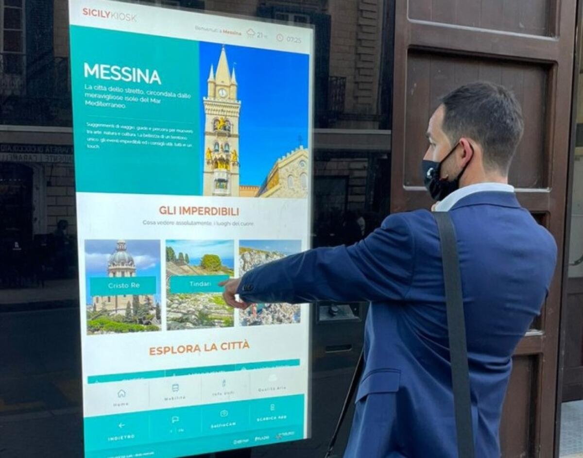Turismo in Sicilia: l'Etna è il luogo più cliccato nei totem dai turisti che visitano la Sicilia Orientale - 