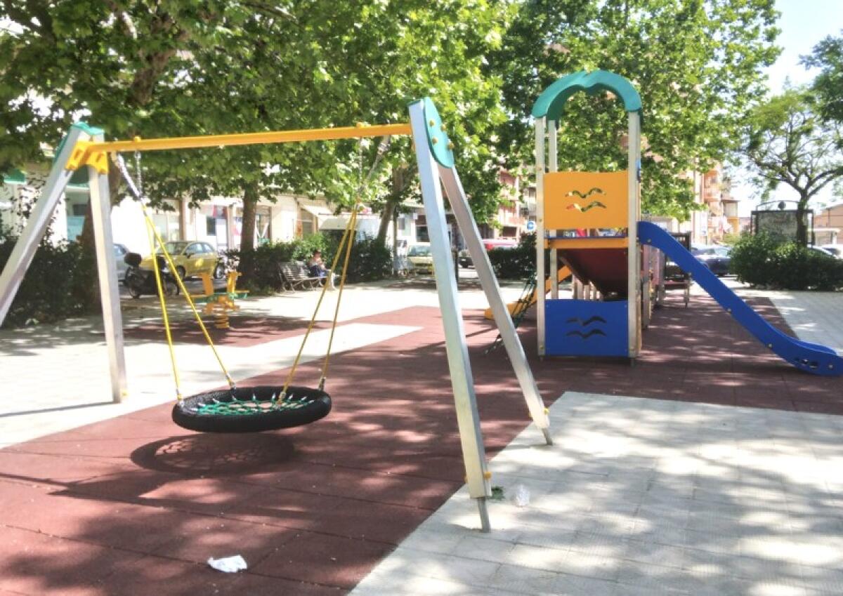 Caltagirone: riaperto il parco giochi di via Dante Alighieri - 