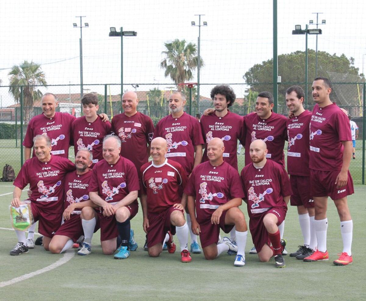 Medici e pazienti in campo per l'edizione 2022 di “Dai un calcio al linfoma” - 