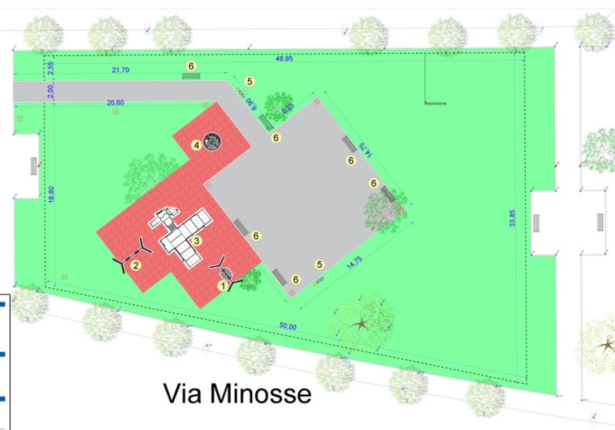 Caltagirone: in via Minosse un parco giochi inclusivo. Consegnati i lavori che dureranno quattro mesi - 