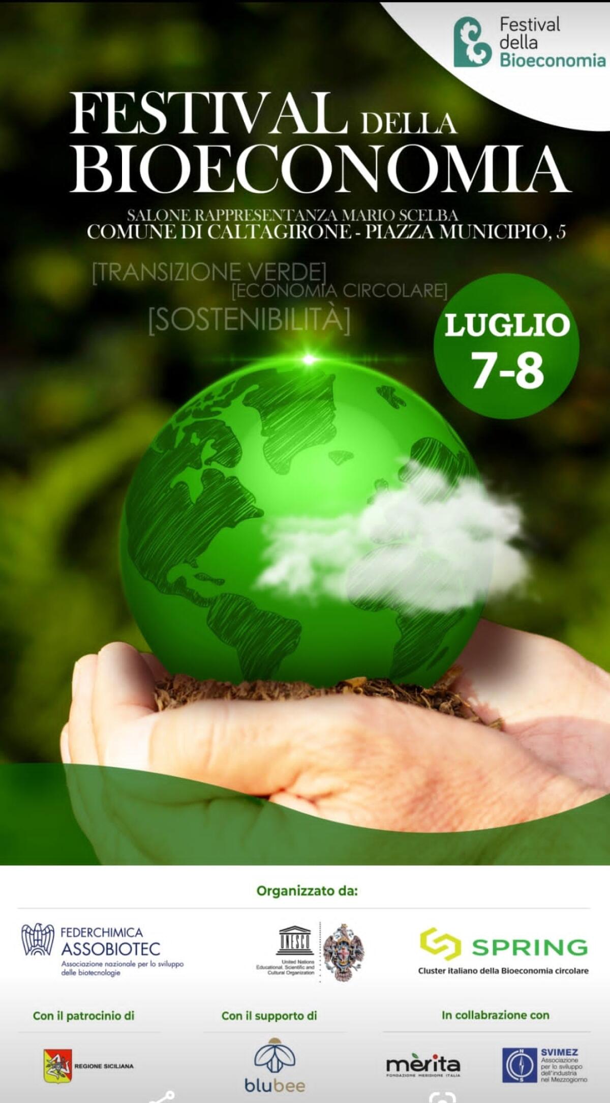 Caltagirone, comincia il Festival della Bioeconomia - 