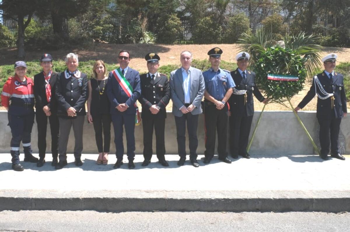 Caltagirone: commemorazione del sacrificio di Paolo Borsellino e degli agenti della scorta - 