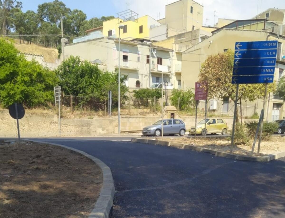 Caltagirone: conclusi i lavori, riaperta la strada che collega al Santuario Signore del Soccorso - 