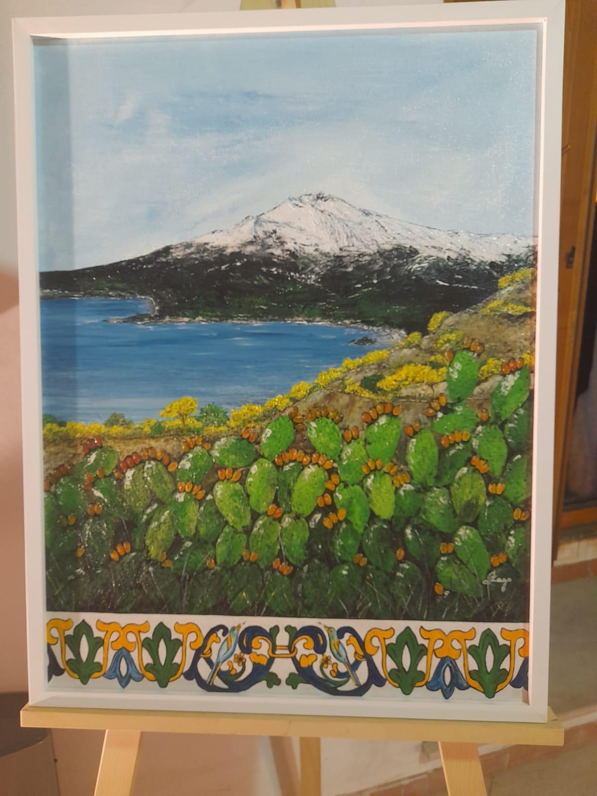 Licodia Eubea, inaugurata mostra di pittura di Giovanni Zago: sarà visitabile all'ex Badia - 