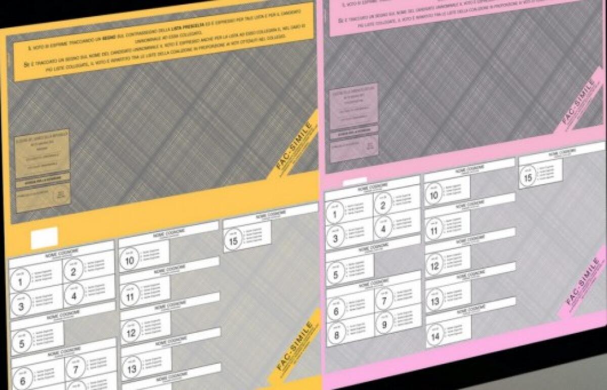 Elezioni Politiche, si vota domenica 25 settembre dalle 7 alle 23. Non sarà valido il voto disgiunto - 
