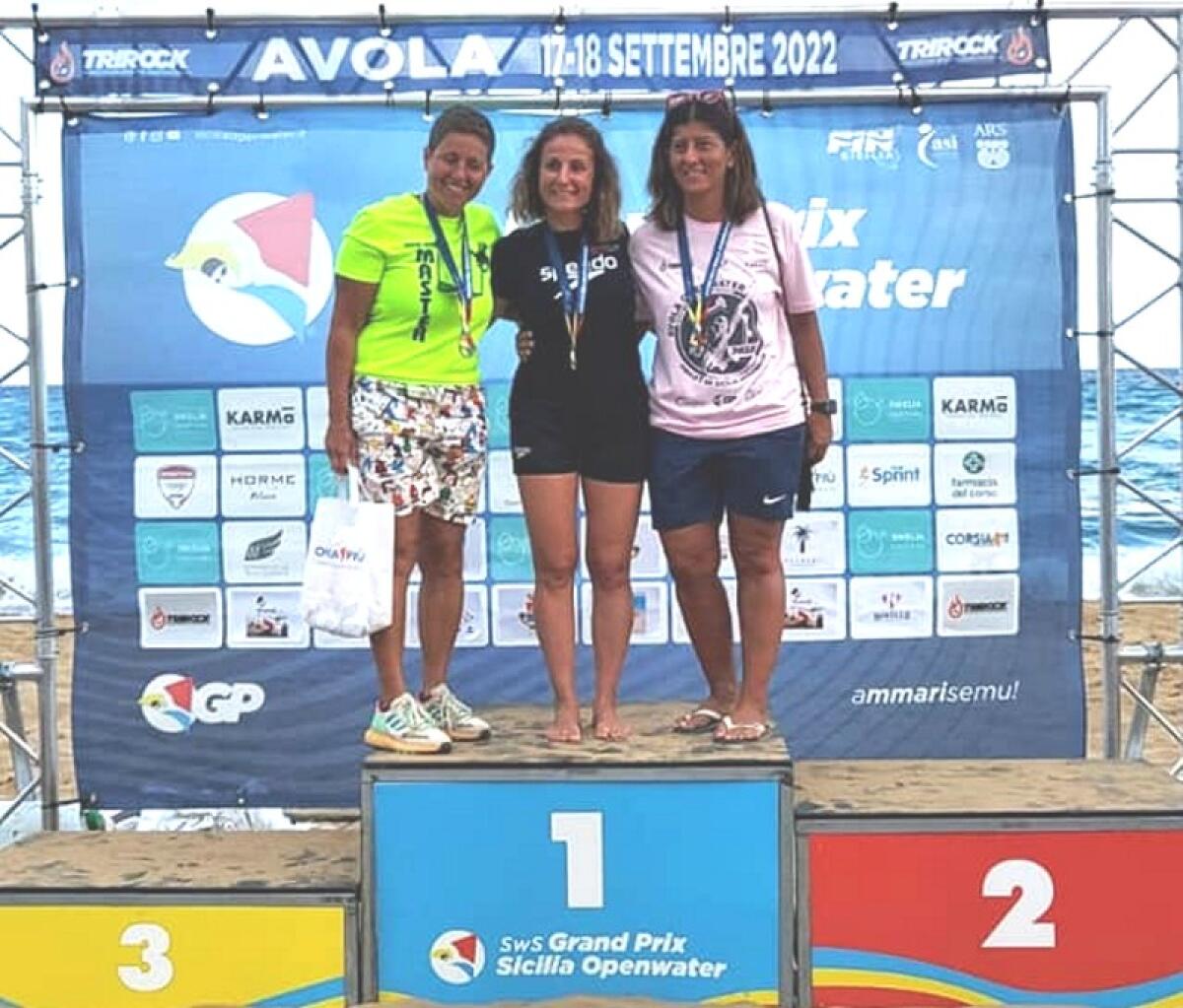 Nuoto: grandi successi al "GP Sicilia Open Water" per gli atleti del Kiran Club - 