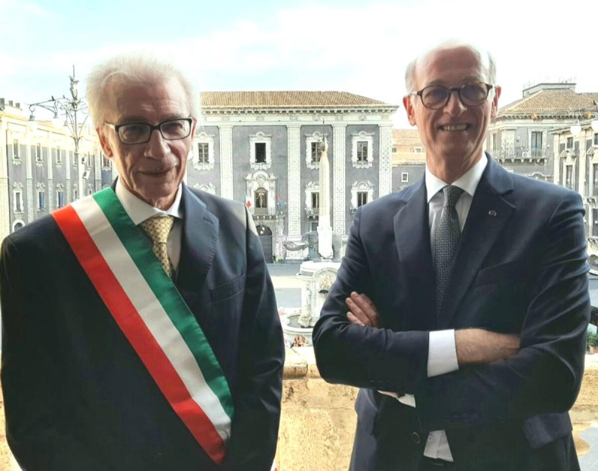 A Palazzo degli Elefanti, l'Ambasciatore del Belgio in Italia, Pierre-Emmanuel De Bauw - 