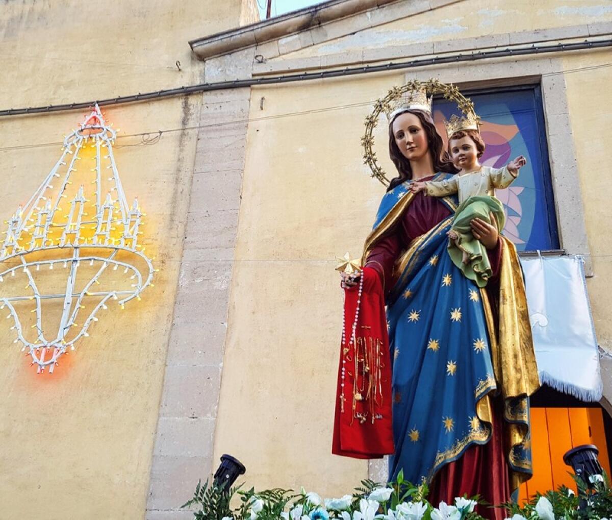 Scordia: la festa della Madonna della Stella torna nella sua sede tradizionale di Contrada Montagna - 