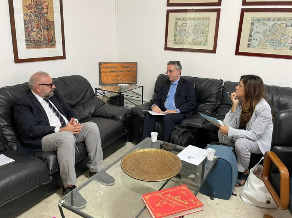 Caro bollette, la Confcommercio Sicilia incontra gli alti funzionari di BankItalia - 