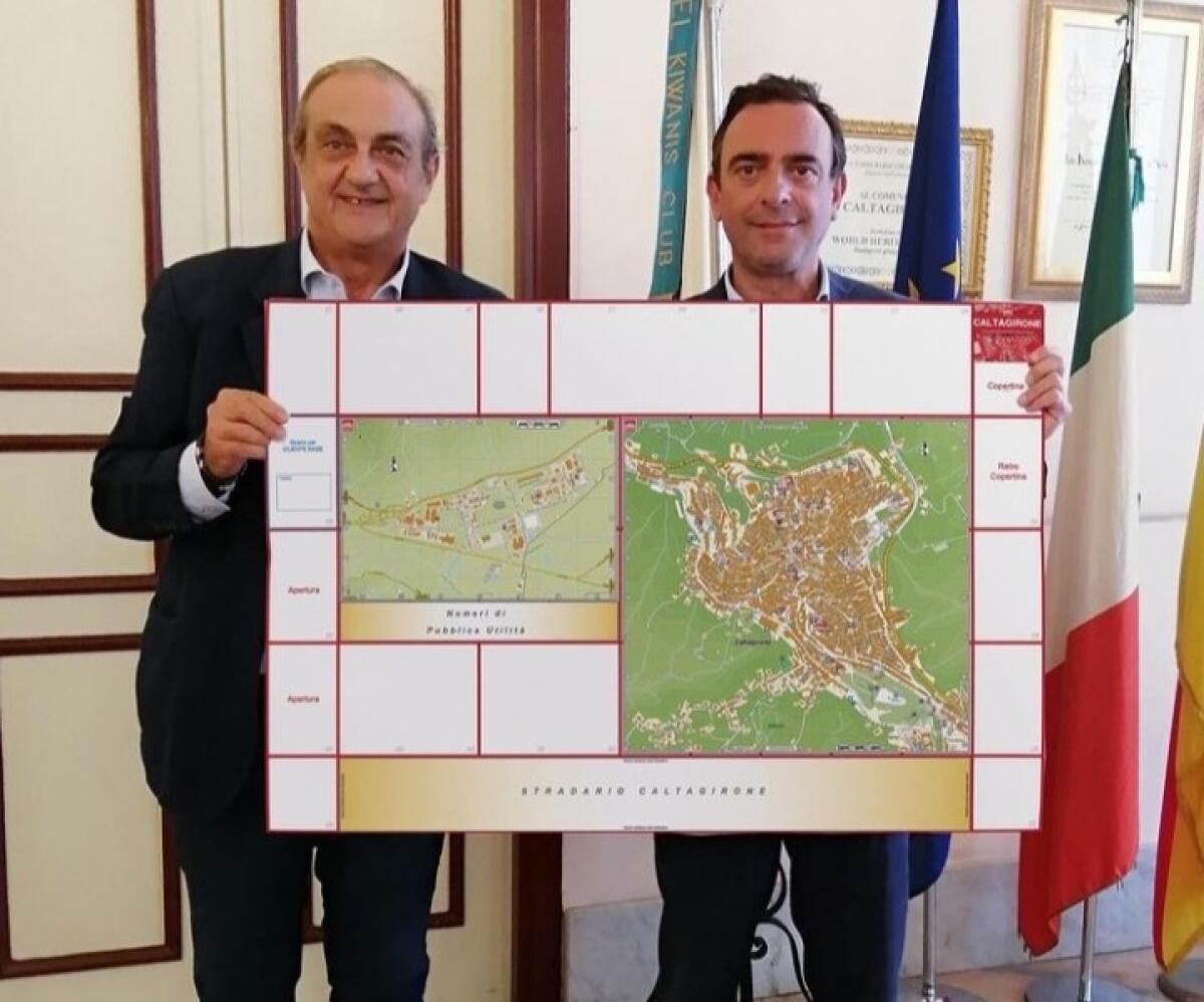 Caltagirone: presentato al municipio il progetto cartografico multimediale "Geoplan" - 