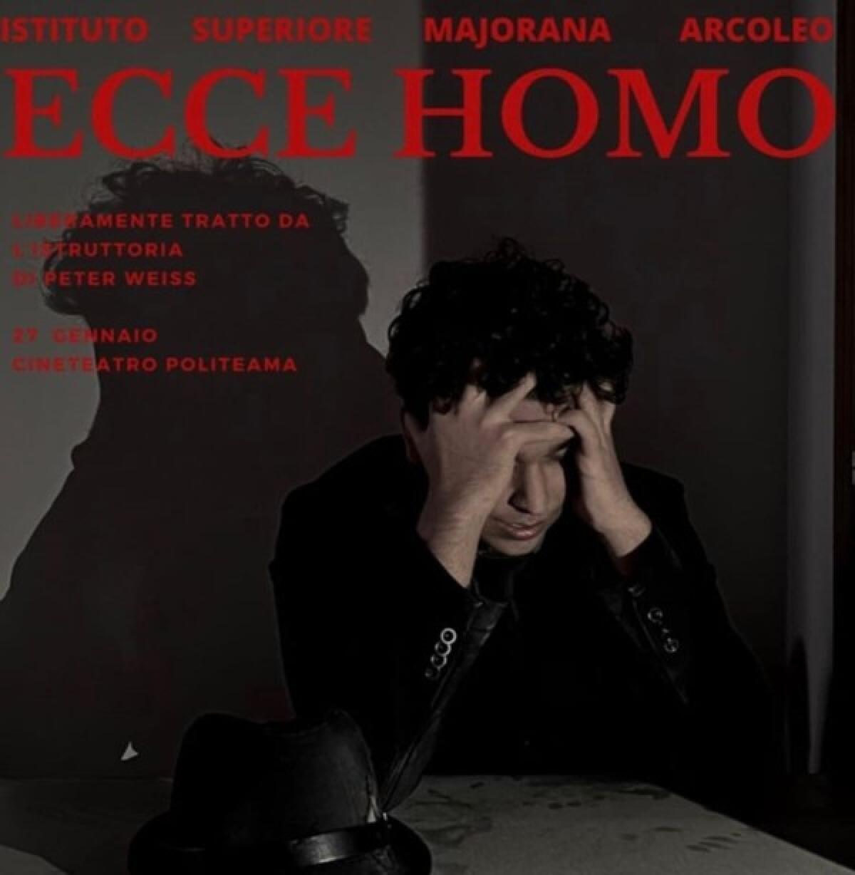 Caltagirone: venerdì 27 gennaio lo spettacolo "Ecce Homo" al Cineteatro Politeama - 
