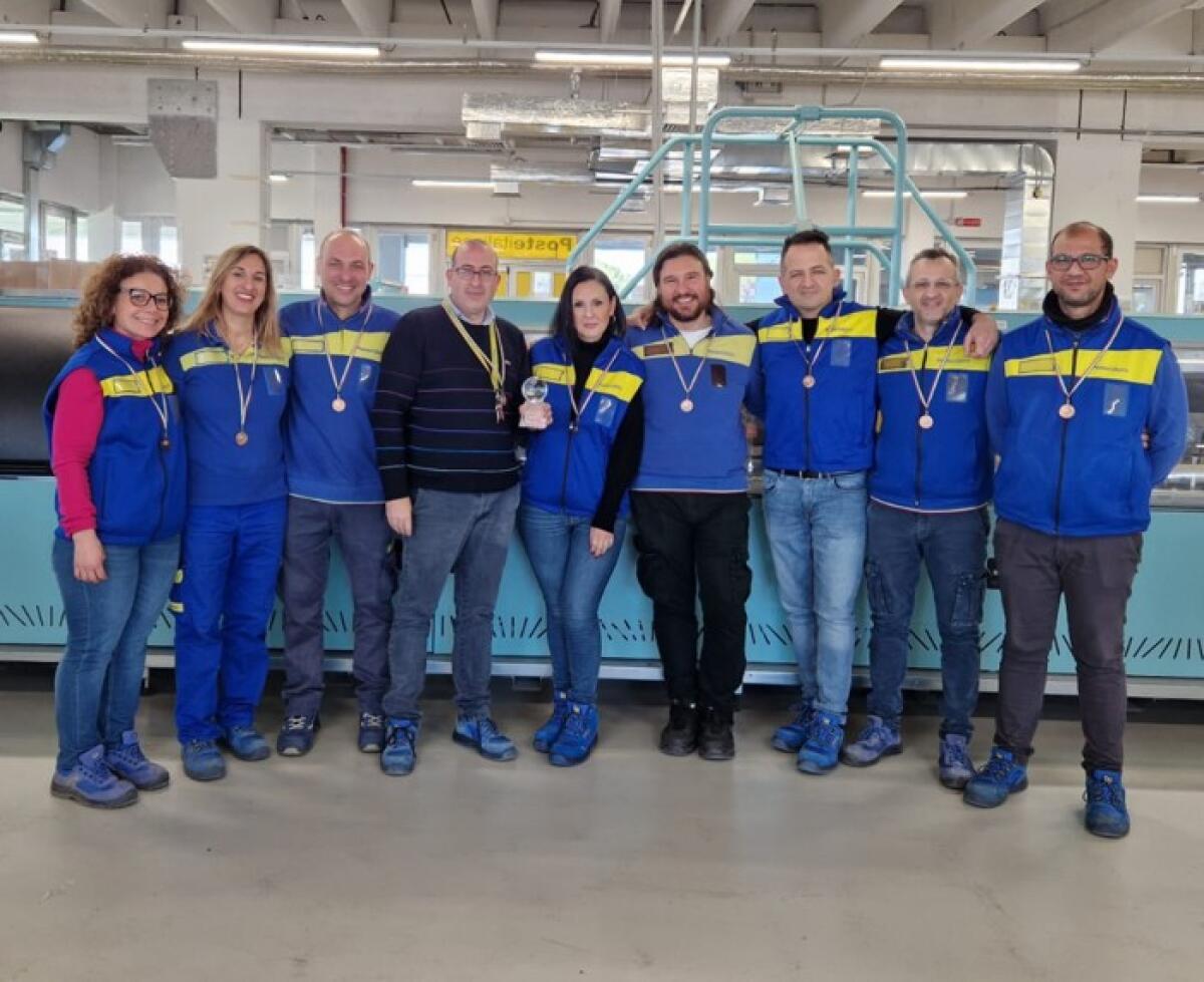 Premiata la sede di Catania del Centro di smistamento di Poste Italiane - 