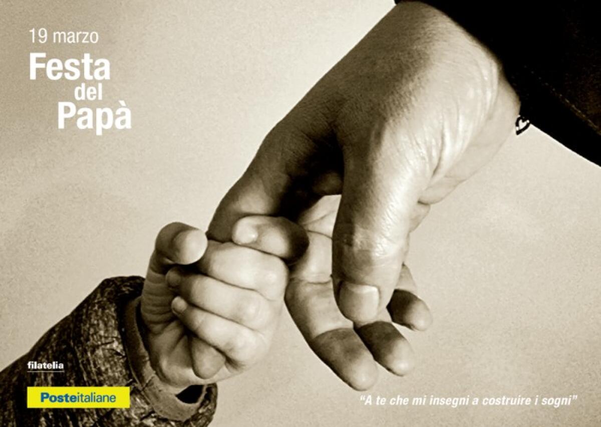 Una cartolina dedicata alla Festa del papà negli uffici postali di Catania e provincia - 