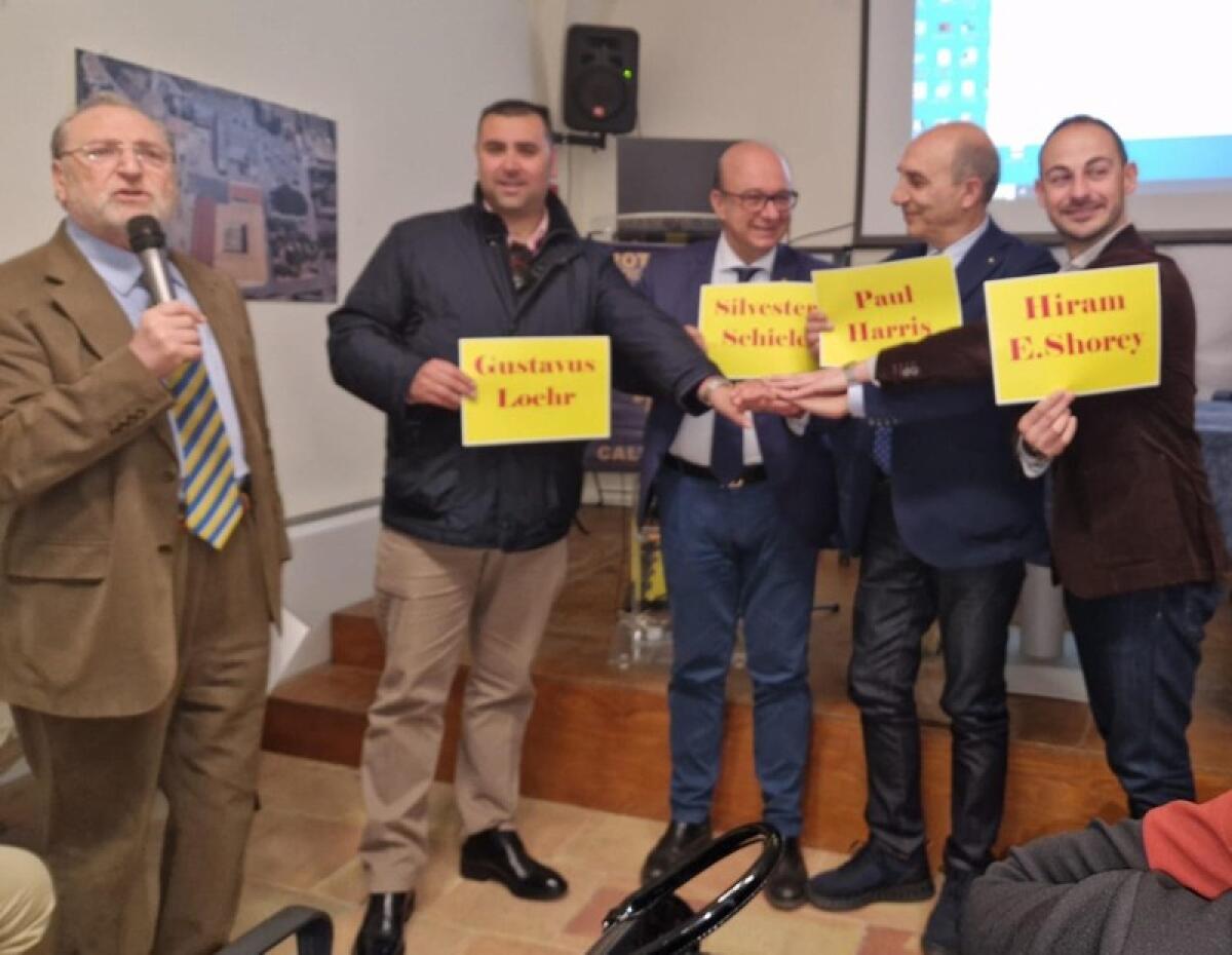 Continua il Tour dell'Amicizia per la presentazione del libro HARRIS il fondatore del Rotary - 