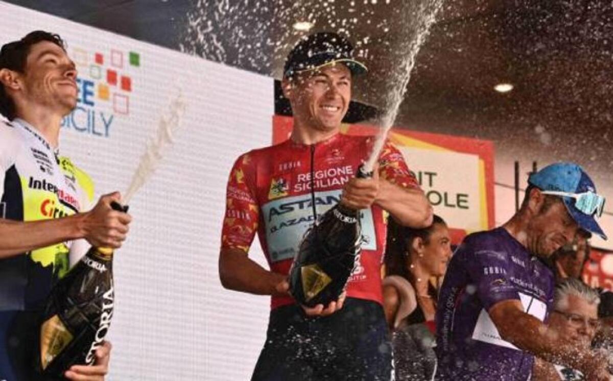 Ciclismo: il azako Alexey Lutsenko vince il Giro di Sicilia 2023 - 