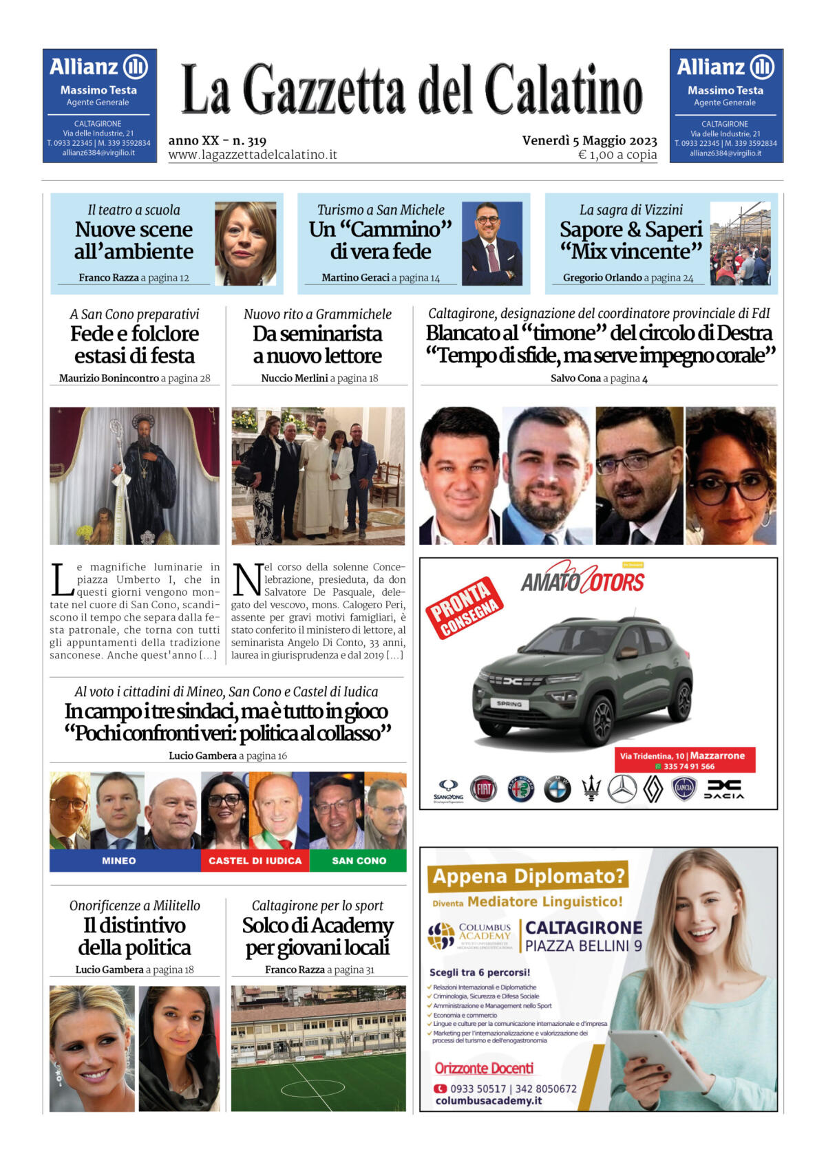 La Gazzetta del Calatino 319 - 