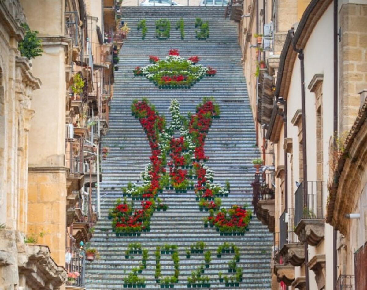 Caltagirone: sino al 2 giugno la 34esima edizione della "Scala Infiorata" - 