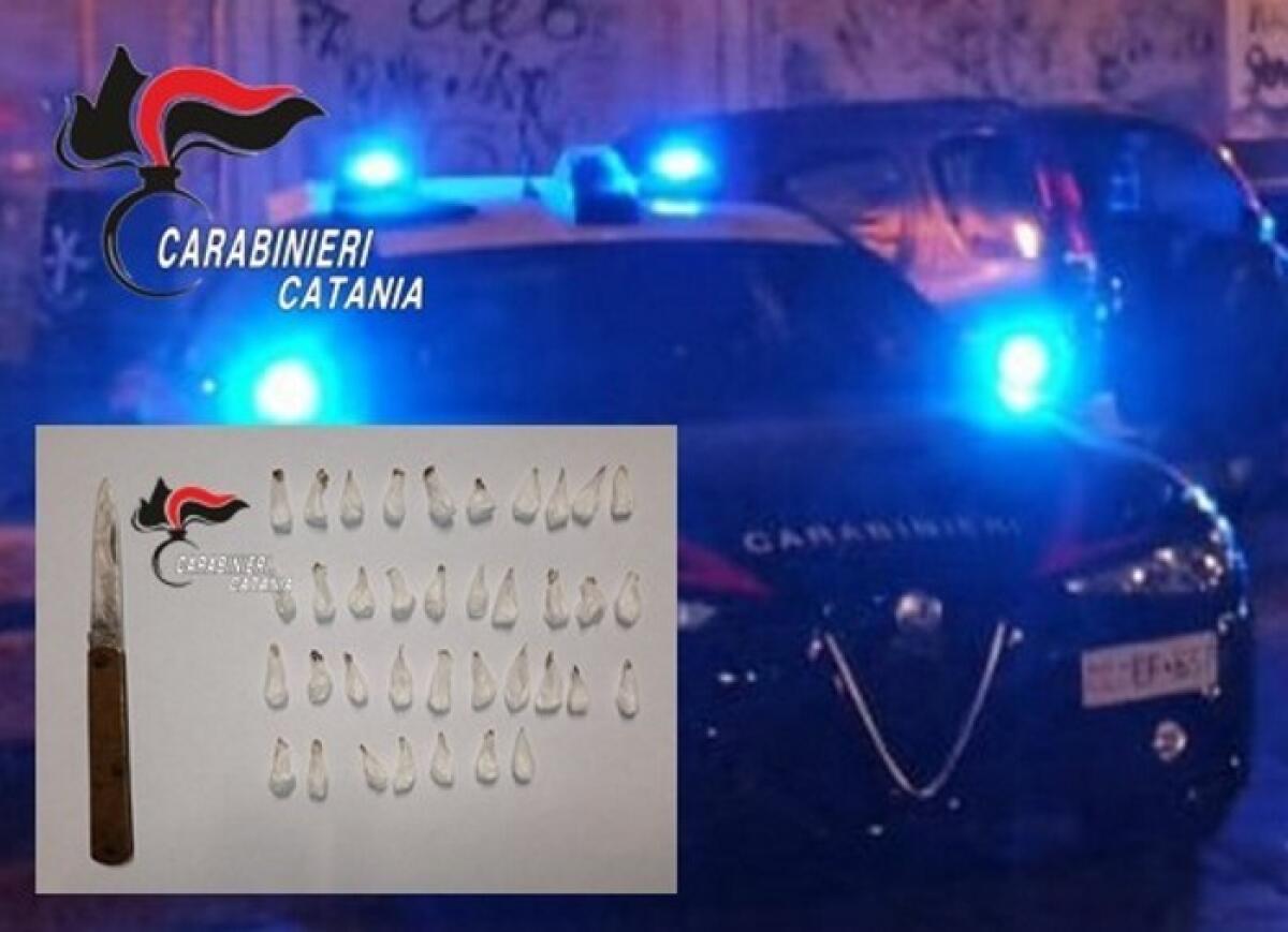 Ramacca: i Carabinieri arrestano autista soccorritore del 118 (durante l'orario di servizio) con la droga in auto - 