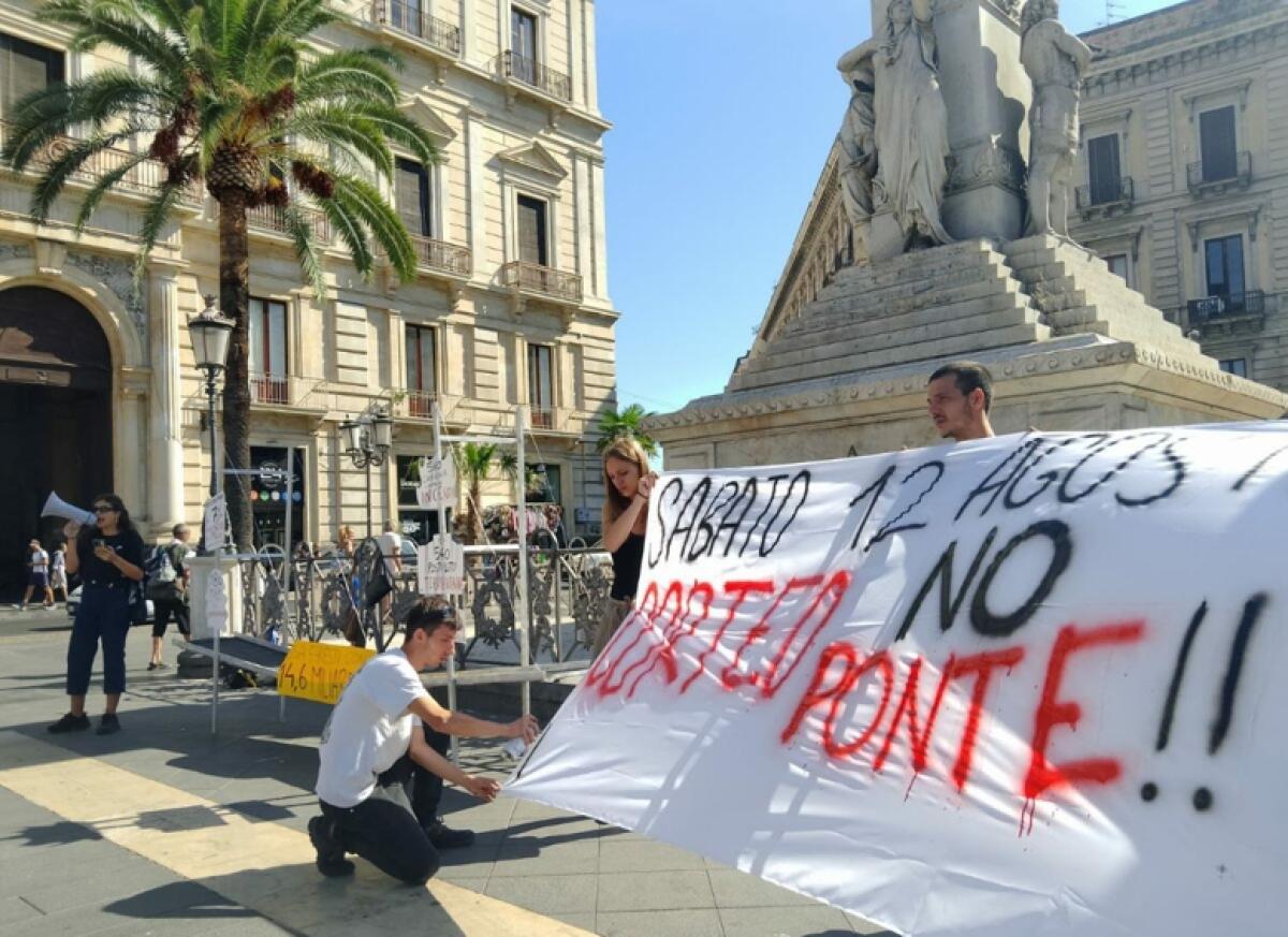 Ponte sullo stretto di Messina: sabato manifestazione nazionale contro la sua realizzazione - 