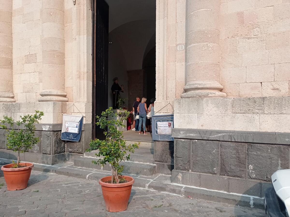 Militello, la tragedia della festa: oggi i funerali della vittima in Basilica Matrice - 