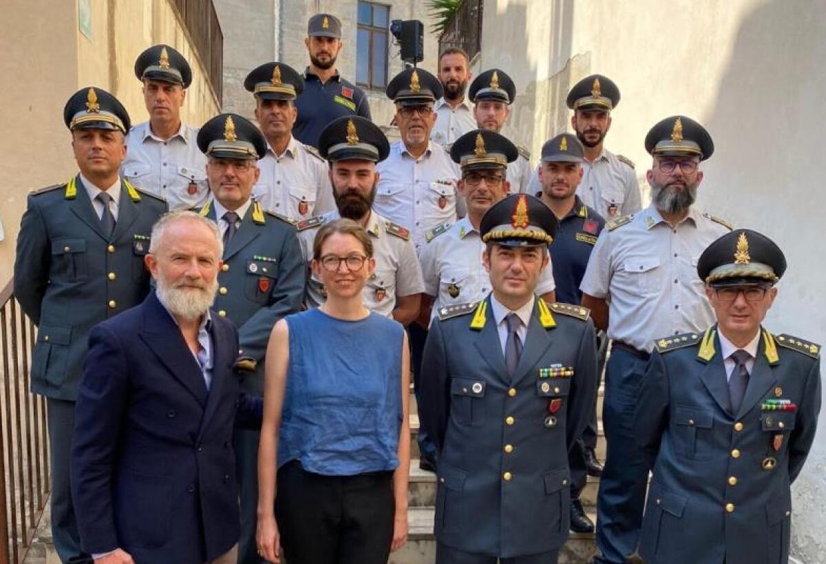 A Ragusa Ibla un corso di lingua inglese del Dipartimento di Scienze umanistiche dell'Università di Catania, per 16 militari della Guardia di Finanza - 